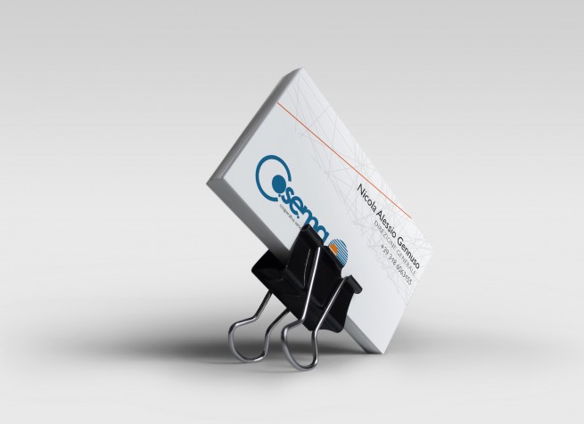 bigliettino da visita coordinato aziendale